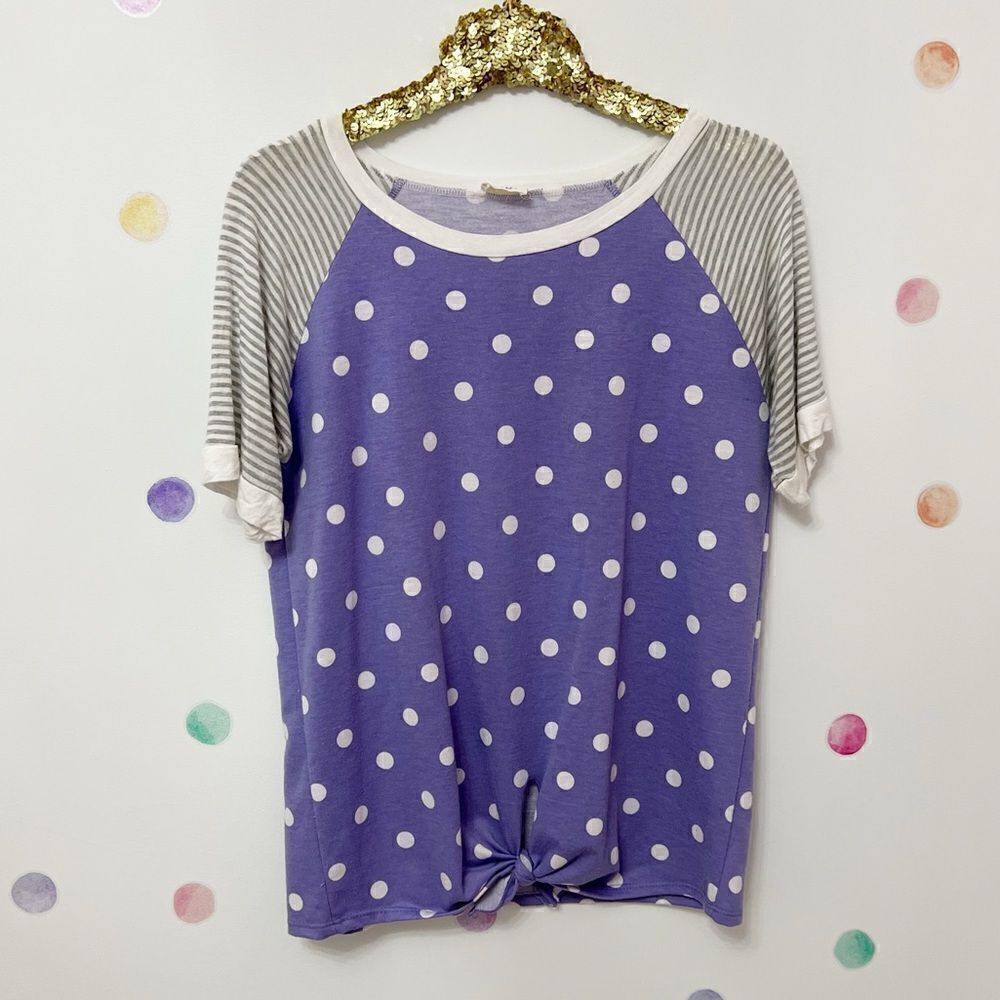 BiBI polka dot top